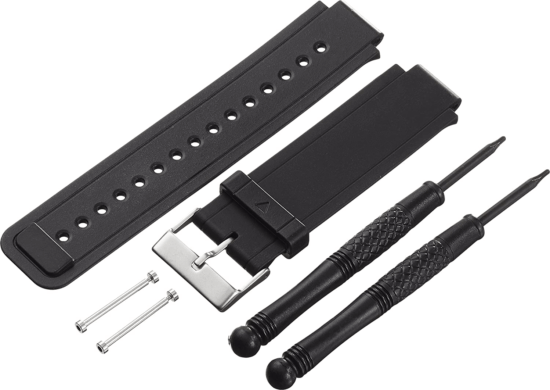 Garmin Óraszíj Vívoactive fekete szilikon, (Black)