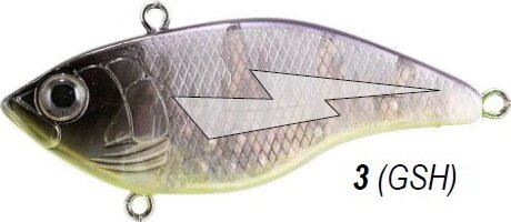 Rapture Pro SL Vibe Crank S GSH 50mm 14g wobbler