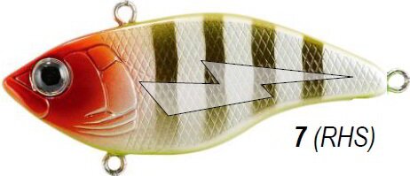 Rapture Pro SL Vibe Crank S RHS 50mm 14g wobbler