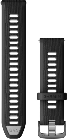 Garmin Óraszíj 22 mm. Fekete-szürke (Quick Release) Forerunner 265