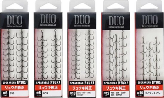 Duo Spearhead Ryuki Hármas Horog