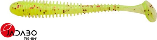 Keitech Swing Impact PAL01 Chartreuse Red Flake
