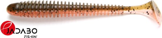 Keitech Swing Impact 3" 438 Green Pumpkin Fire (10 db/csomag)