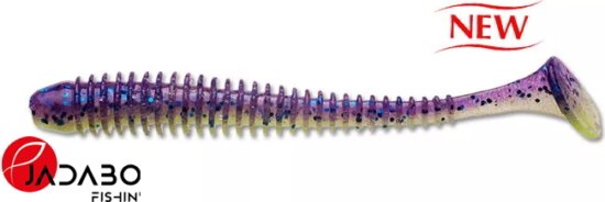 Keitech Swing Impact 3.5" PAL06 Violet Lime Belly (8 db/csomag)