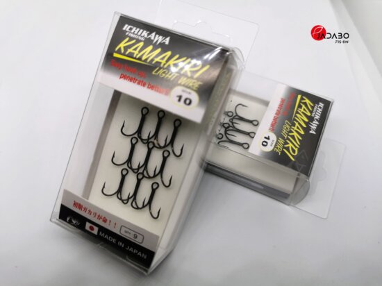 Hármas Horog Ichikawa Kamakiri Light Wire #10