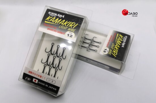 Hármas Horog Ichikawa Kamakiri Light Wire #12