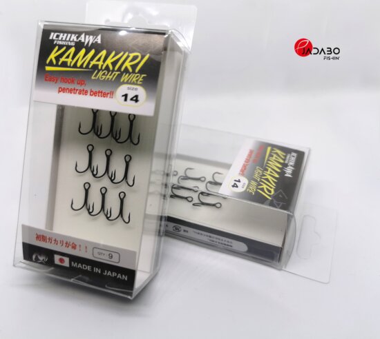 Hármas Horog Ichikawa Kamakiri Light Wire #14
