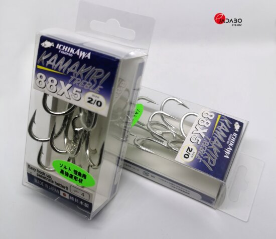 Hármas Horog Ichikawa Kamakiri Treble 88x5 #2/0