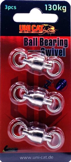 UNI CAT Ball Bearing Swivel golyóscsapágyas harcsázó forgó 130kg / 3pcs.