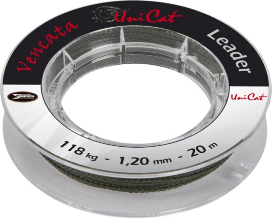 Uni Cat Vencata fonott harcsázó előkezsinór 0,80mm / 20m / 85kg