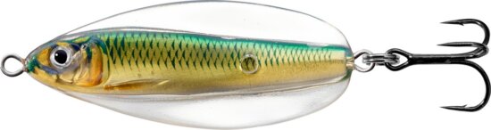Livetarget Erratic Shiner Spoon Gold/Green 70 mm 21 G