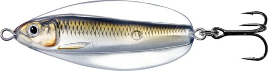 Livetarget Erratic Shiner Spoon Silver/Bronze 60 mm 14 G