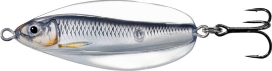 Livetarget Erratic Shiner Spoon Silver/Black 55 mm 11 G