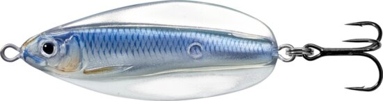 Livetarget Erratic Shiner Spoon Silver/Blue 55 mm 11 G