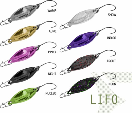 Villantó Delphin LIFO (2.5g NEON Hook #8 Snap 00)