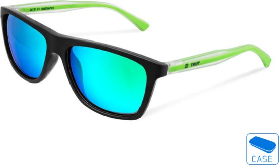 Polarizált napszemüveg Delphin SG TWIST zöld lencsével