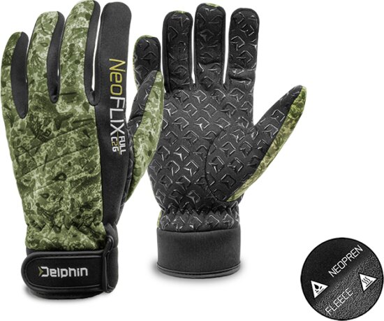Neoprén kesztyű Delphin NeoFLIX béléssel (XL)