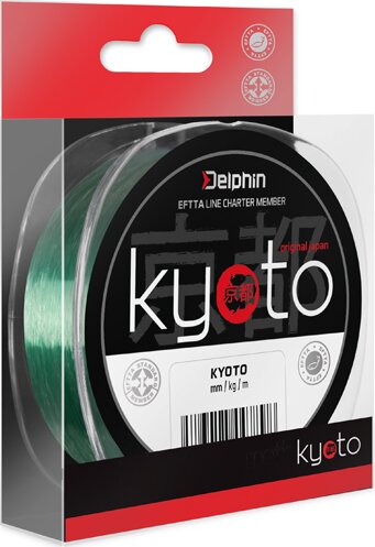 Monofil Delphin KYOTO zöld (0,117mm 1,3kg 200m)