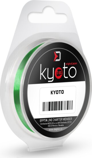 Monofil Delphin KYOTO / fluo zöld (0,181mm 3,0kg 50m)