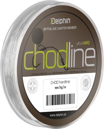 Monofil Delphin CHOD hardline (0,40mm 11,3kg 25m)