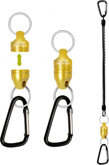Mágneses kapocs merítőhöz Delphin PWR 3,5kg (3,5kg)