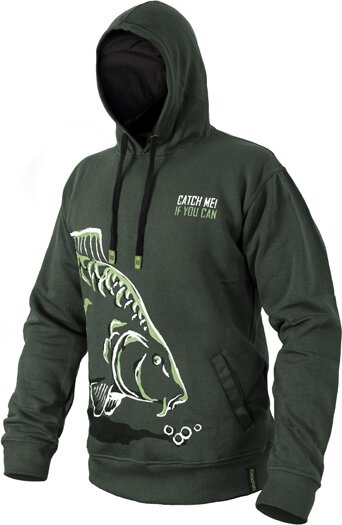 Kapucnis felső Delphin CATCH ME! Kapor (XXL)