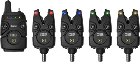 Kapásjelző szett Delphin CODER (4+1)