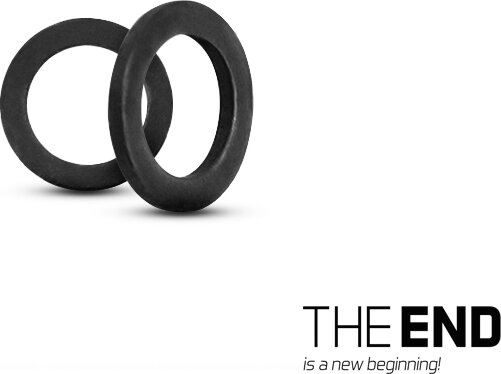Gyűrű bojlis szerelékhez Delphin THE END Round RING / 30db (3.1mm)