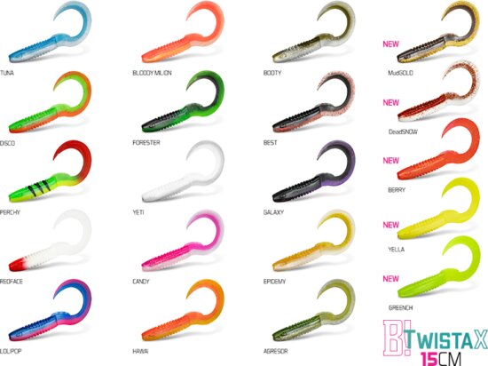 Gumihal Delphin TwistaX Eeltail UVs / 5db (15cm/MudGOLD)