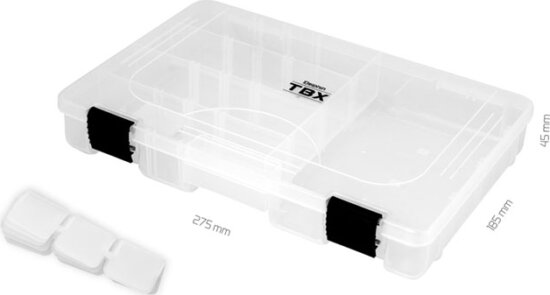 Doboz Delphin TBX One 275-5P Clip (275x185x45mm)