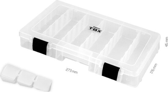 Doboz Delphin TBX One 273-6P Clip (273x176x45mm)