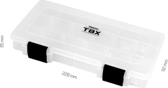 Doboz Delphin TBX One 228-3P Clip (228x112x35mm)