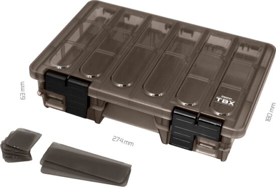 Doboz Delphin TBX Duo 274-11P Clip (274x180x63mm)