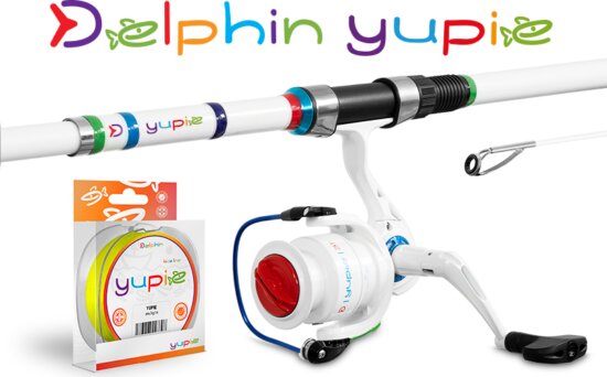 Delphin YUPIE horgász szett gyerekeknek (240cm + 3T + 0,22mm)