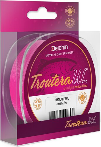Delphin TROUTERA / rózsaszín (0,045mm 2,4kg 130m)