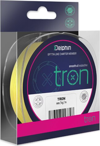 Delphin TRON fluo sárga (0,06mm 2,7kg 130m)