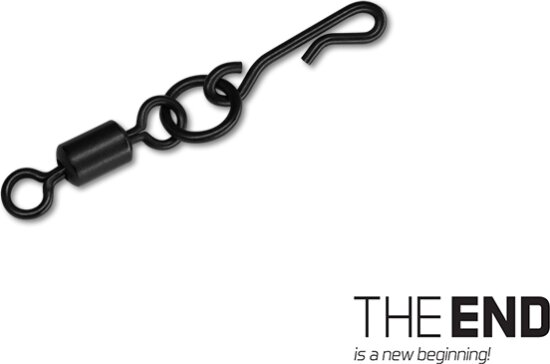 Delphin THE END Q-Cast Q alakú karikával ellátott forgókapocs / 10 db (#4/20kg)