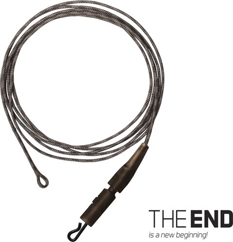 Delphin THE END Leadcore + PIN clip kötött horog / 3db (1m)