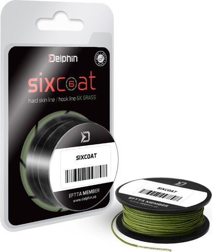Delphin SIXCOAT Skin Line grass (25lbs 5m)