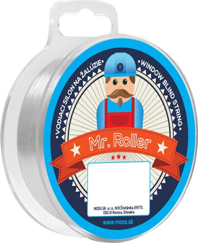 Delphin Mr.ROLLER - Redéony zsinór (0,80mm 31,4kg 1000m)