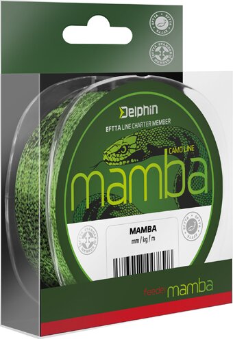 Delphin MAMBA Feeder / camou (0,28mm 6,1kg 6000m)