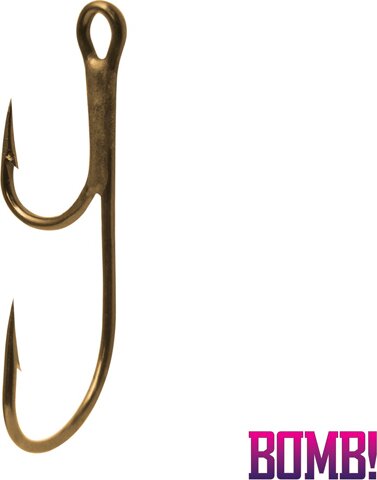 Delphin Kettes horog BOMB! MultiHook DOUBLE / 6db (#4)