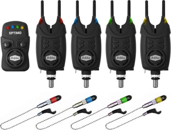 Delphin Kapásjelző szett OPTIMO 9V+CSWII+snag (4+1)