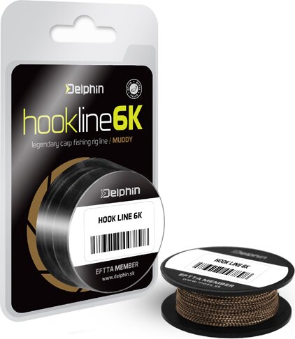 Delphin HOOKLINE 6K muddy (25lbs 20m)