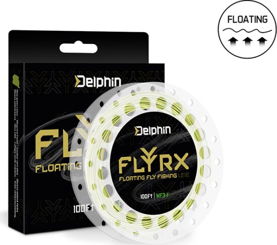 Delphin FLYRX fonott legyezőzsinór (WF6-F / 100 FT)