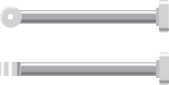 Delphin Elasztikus csalistopper 15mm (átlátszó)