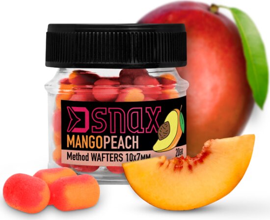 Delphin D SNAX WAFT csali 10x7mm/20g (Mangó-Barack)