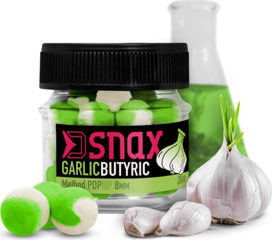 Delphin D SNAX POP csali 5.5mm/20g (Fokhagyma-Vajsav)