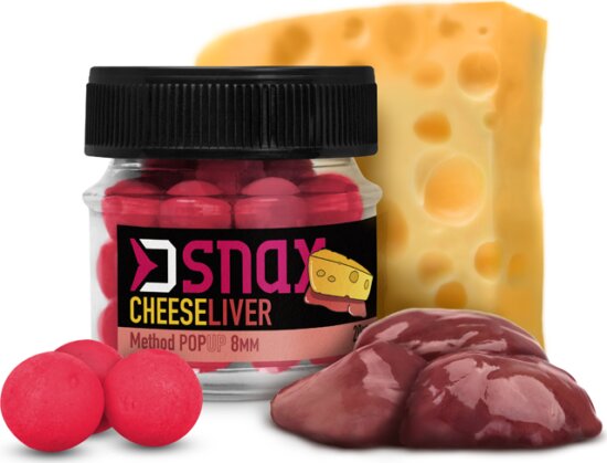 Delphin D SNAX POP csali 10mm/20g (Sajt - máj)