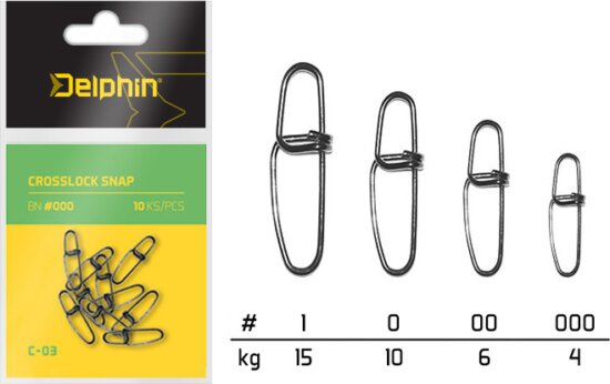 Delphin Crosslock Snap C-03/10db (BN/00)